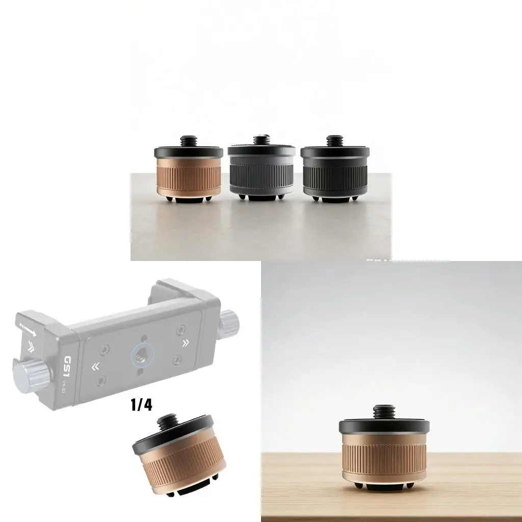 17mm Ball Socket to 1/4-20 Male Screw 17Mm Ball Head To 1/4 Screw Universal Phone Camera Accessory