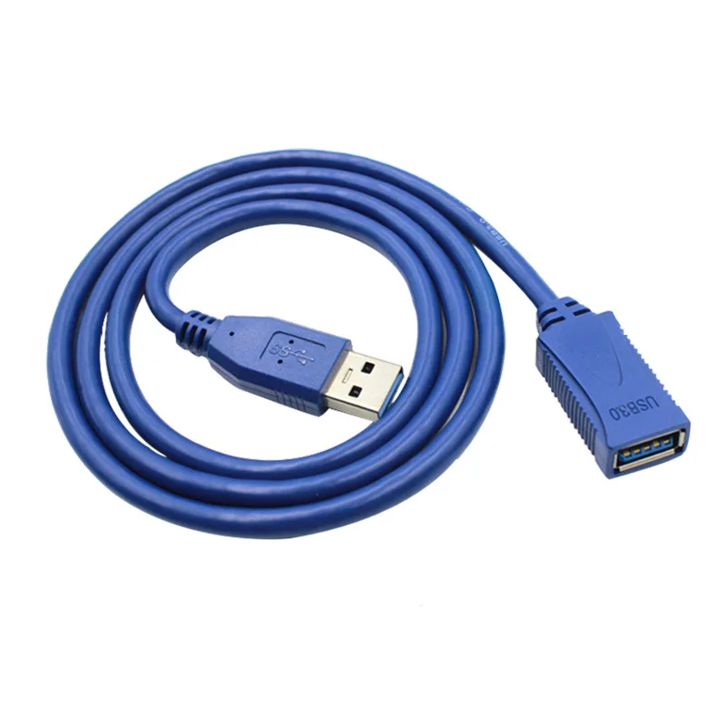 USB 3.0 male female extension cable, USB male female extension full package, multiple double shielding, 3 meters and 5 meters