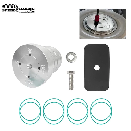 1 Juego de probador de tambor inverso apto para Ford LS 6L80 6L90 35R/1-2-3-4 herramienta de prueba de tambor fugas y grietas comprobar fugas y grietas