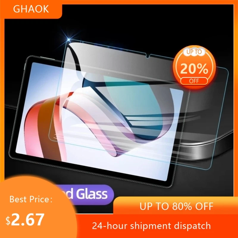 

For 2025 NEW Redmi Pad 2 Screen 9H Tempered Glass Protector for Redmi Pad SE 11" Pad 10.6 Inch Ultra HD Tablet Film Full-cover