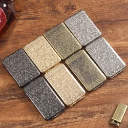 New Luxury Vintage Engraved Cigarette Case Shelby Container Pocket Cigarette Case Holder Cigarette Storage Box Men's Gift