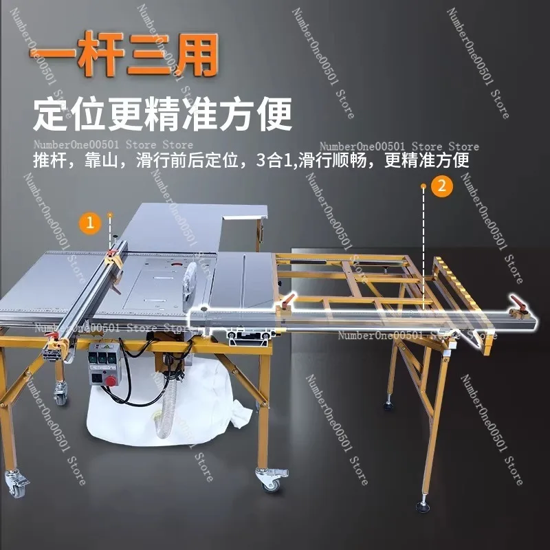 Dust-Free Scoring Saw Sliding Table Saw JT11 Woodworking Precision Saw Multi-Functional Cutting Machine