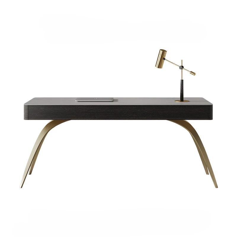 

Письменный стол, небольшая спальня, письменный стол из каменной доски, компьютерный офисный стол с прямой доской