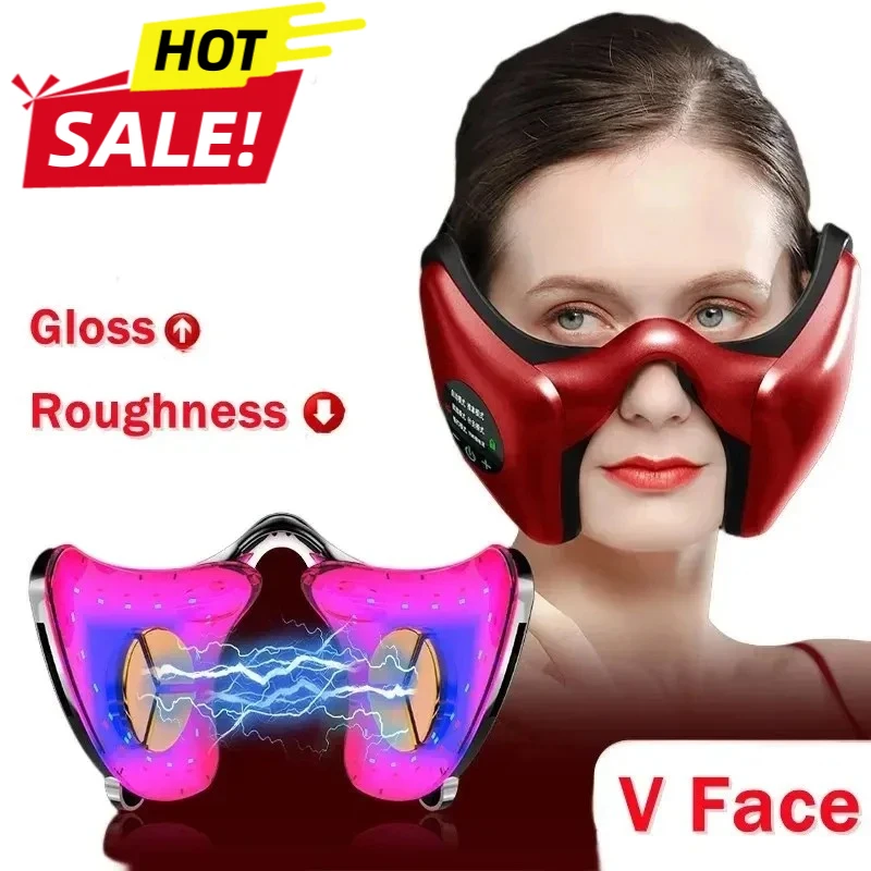 Masseur de Lifting du visage en forme de V pour femmes, dispositif de beauté du visage Anti-rides Rechargeable pour serrer la peau et le visage ferme à la maison