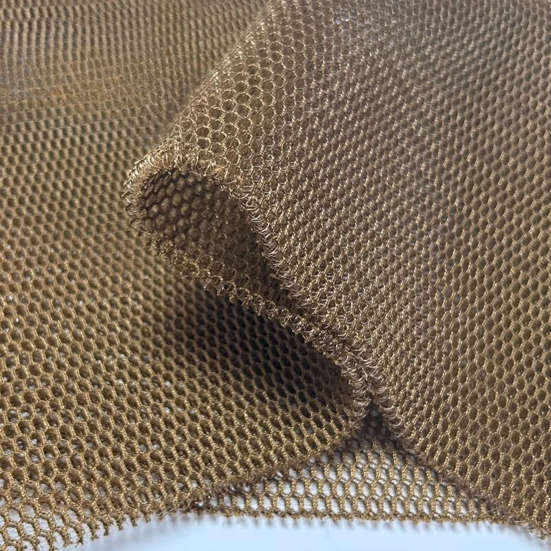 

Polyester 3D Thicken Honeycomb Hexagonal Mesh Cloth Breathable Wear-resistant Car Cushion Mattress Material 1x2Meters