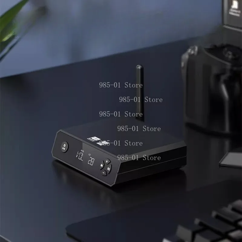Low Latency USB DAC Bluetooth 5.1 Stereo Audio Receiver, Amplifier for Car and Home Speakers