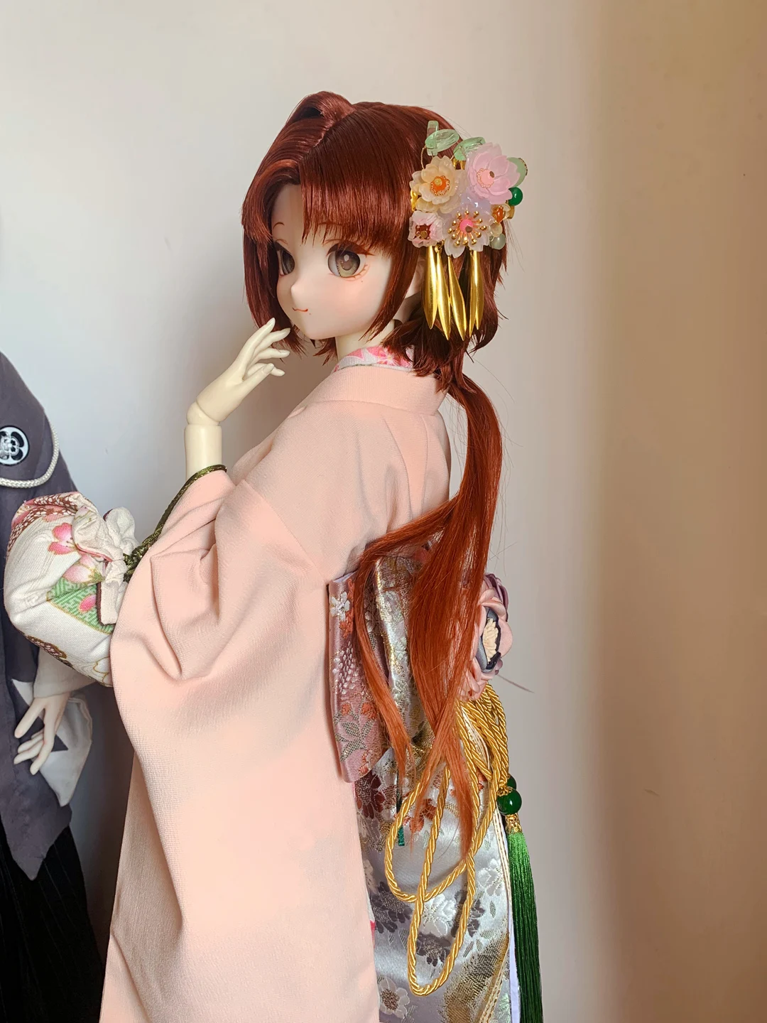 1/6 1/4 1/3 Ancient Costume BJD Clothes Furisode Kimono Outfit For YOSD MSD SD13 Big Girl SSDF ID75 Uncle Doll Accessories C2186