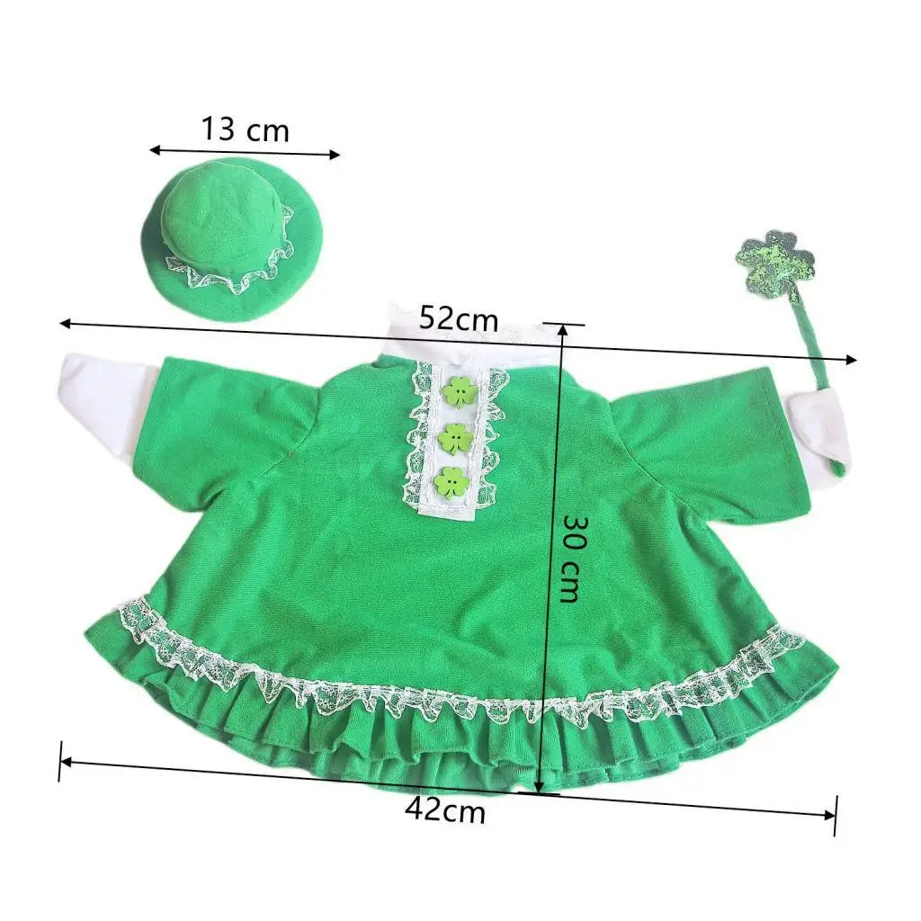 Goose Outfit Soft Polyester Skirt and Hat Decoration Bird Ornament Set for Outdoor Garden Decor