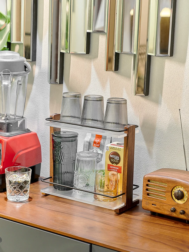 

Cup holder, storage shelf, water holder, divider stand, tea