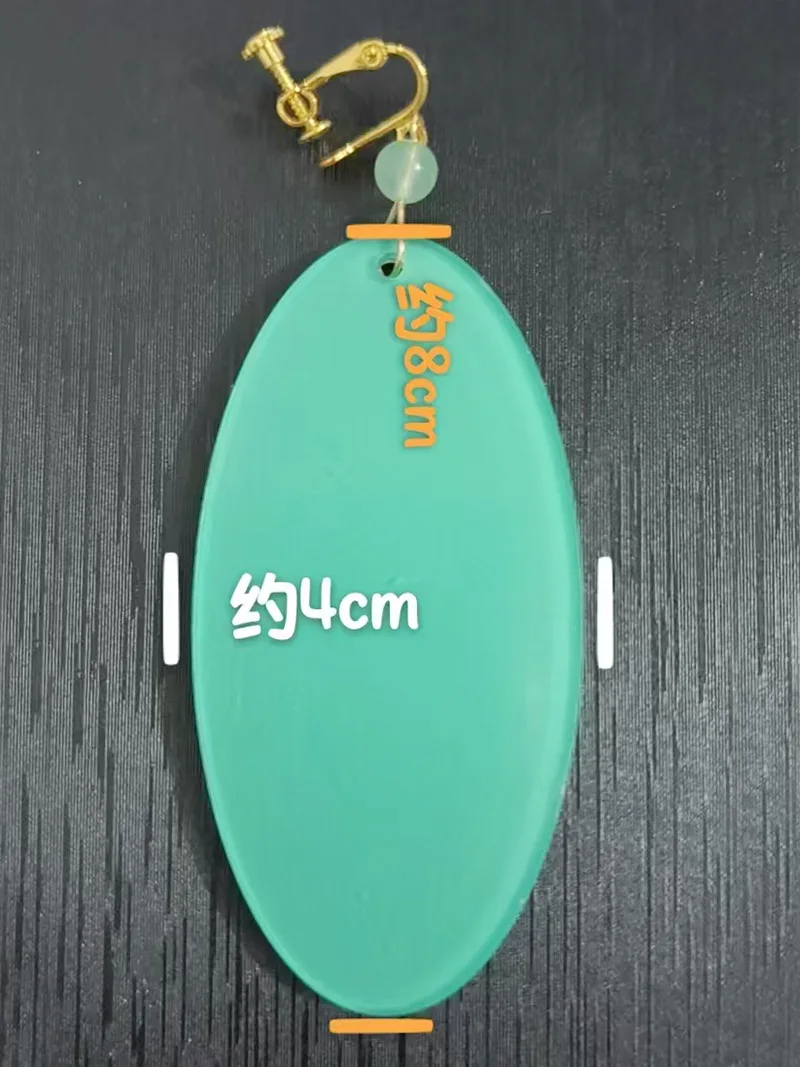 Anime Momo Ayase Oorbellen Vrouwen Meisjes Dandadan Cosplay Kostuum Oorbellen Party Halloween Props