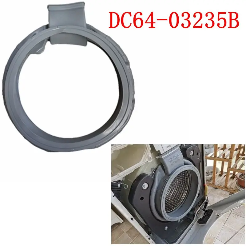 Cuff Hatch for Samsung drum washing machine DC64-03235B Waterproof rubber sealing ring manhole cover parts