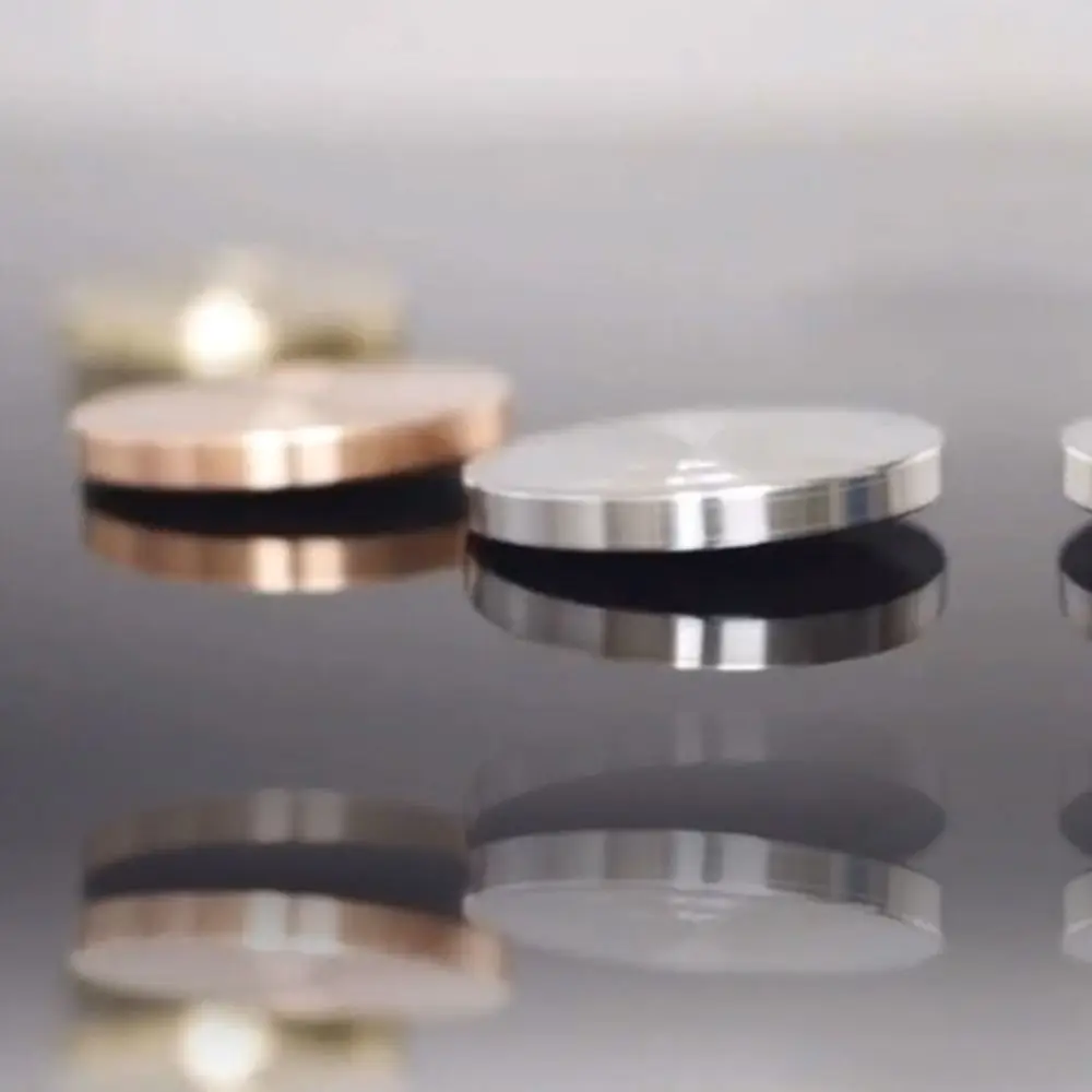 Ronde Fidget Spinner Speelgoed Stille Lager Verlichten Vermoeidheid Desktop Spinner Speelgoed Roestvrij Staal Metalen Vingertop Gyro Volwassen