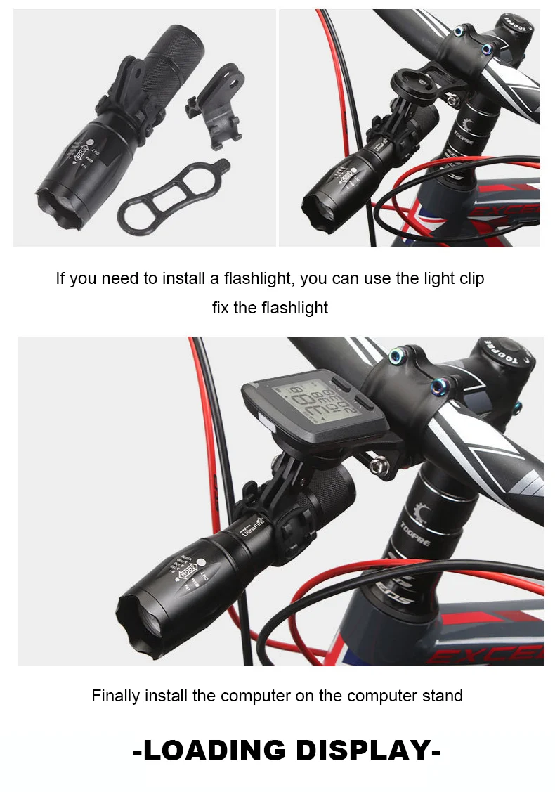 3 In 1 Bicycle Speedometer Stand Aluminium Alloy MTB Bike Handlebar Mount Equipment Cycling Bracket for GARMIN Edge GPS Gopro