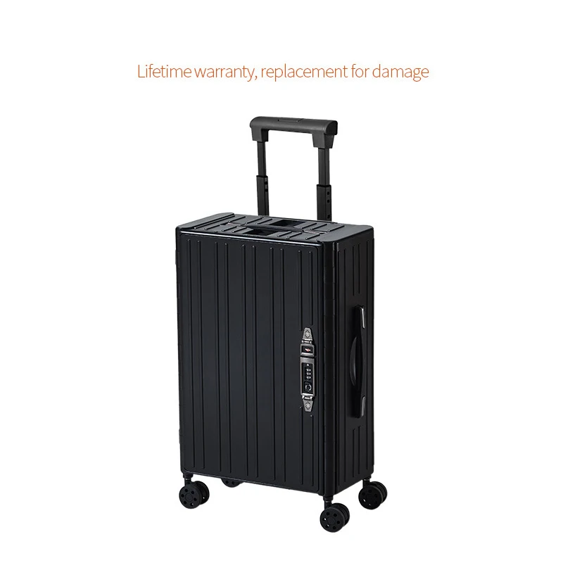 New folding suitcase can be folded to facilitate the storage of 20-inch portable rolling luggage carry on password luxury box