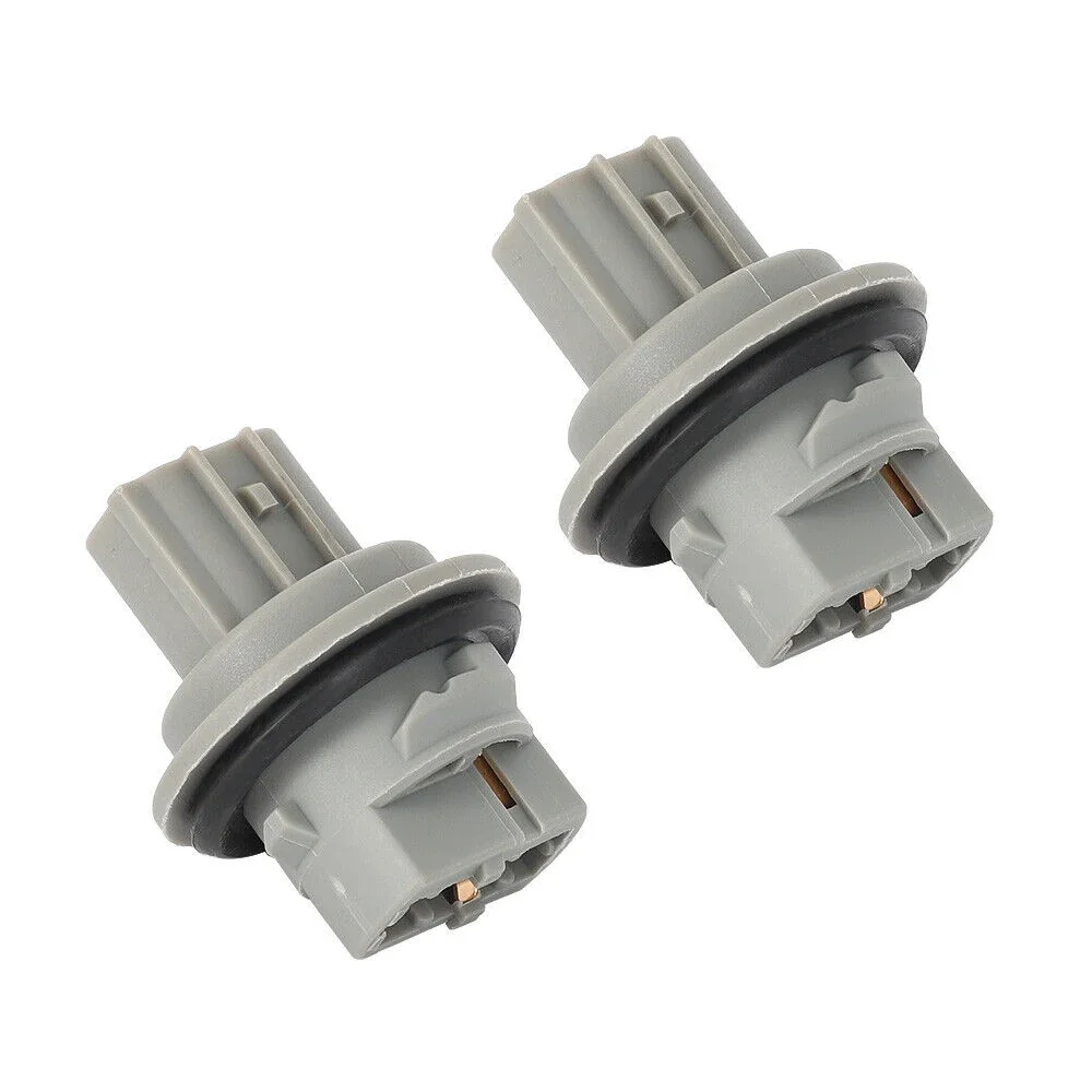 2Pcs Auto Front Turn Signal Lamp Light Connector Plug Bulb Sockets Base 68186725AB Fit for Dodge Dart 2013-2016 Car Accessories