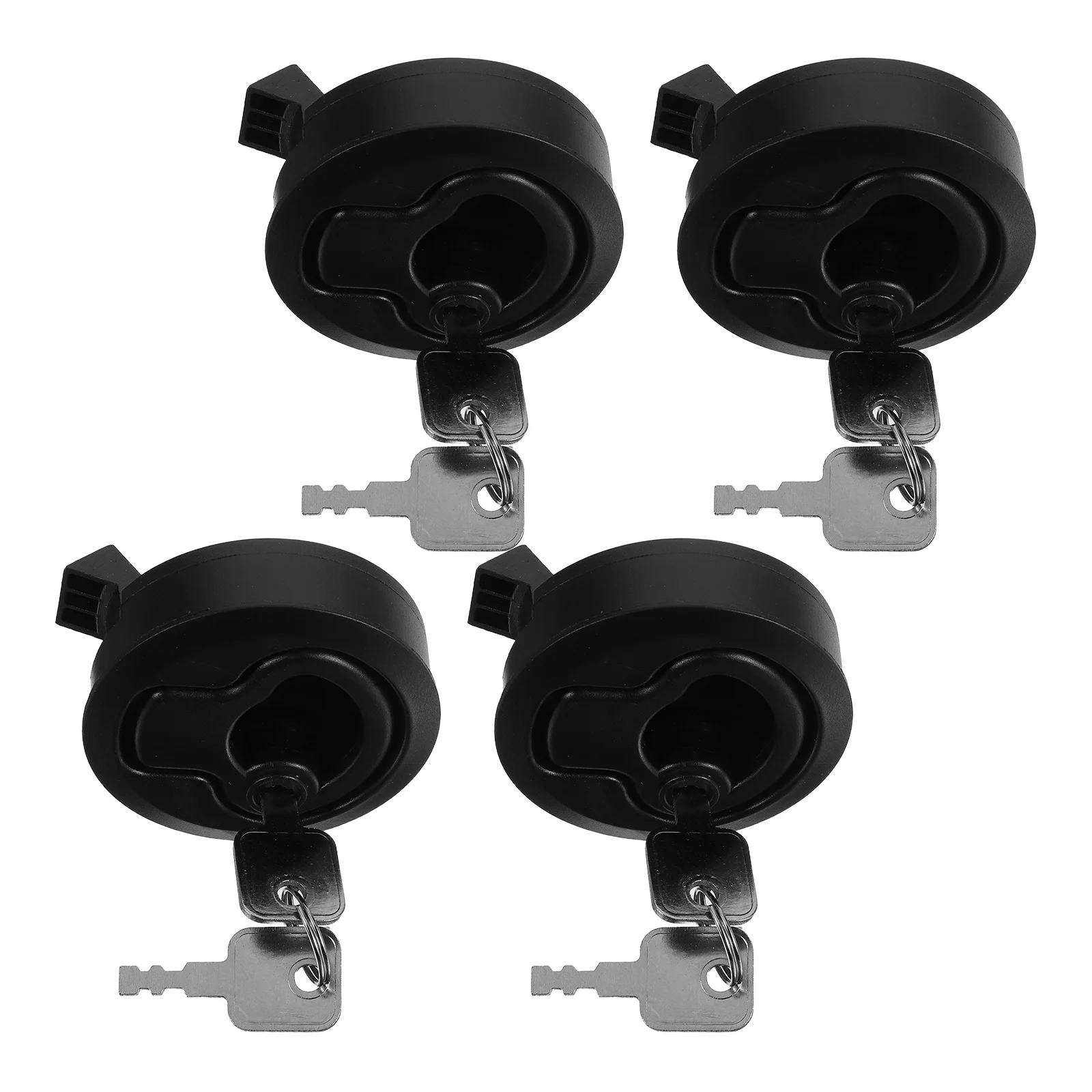 

4Pcs Rubber Boat Latches Flush Mount Slam Hatch Locks Marine Hatch Latches Boat Door Cabinet Pulls Corrosion Resistant Durable