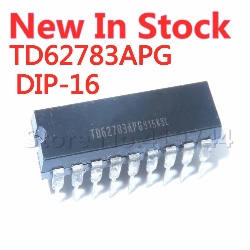 5PCS/LOT TD62783APG TD62783AP TD62783 DIP-18 8-channel high voltage source driver LED indicator driver In Stock NEW original IC