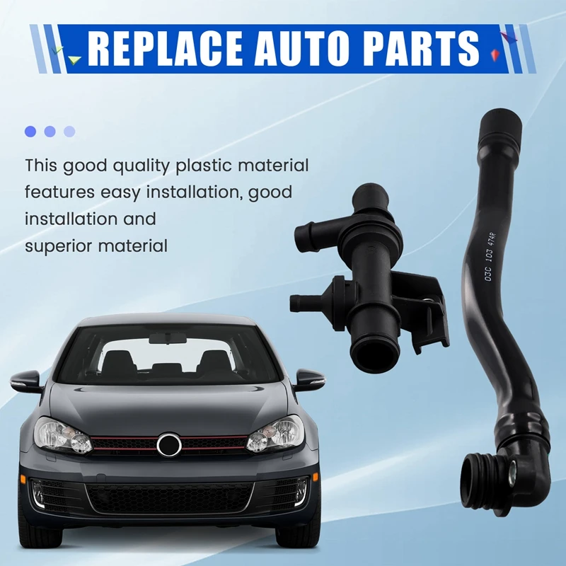 

03C 103493 Шланг вентиляции картера AM + стопорный клапан для VW Golf Jetta EOS Tiguan A3 1.4T 03C 103175 F 03C 103175 H