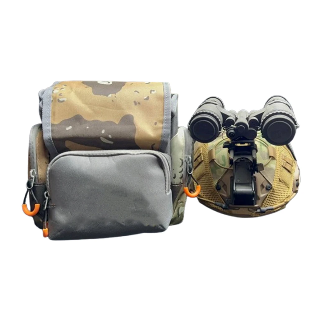 Tactical Binocular Night Vision Chest Bag Binocular Harness Chest Pack with Rangefinder Waterproof Pouch for CS Hunting Shooting image 3