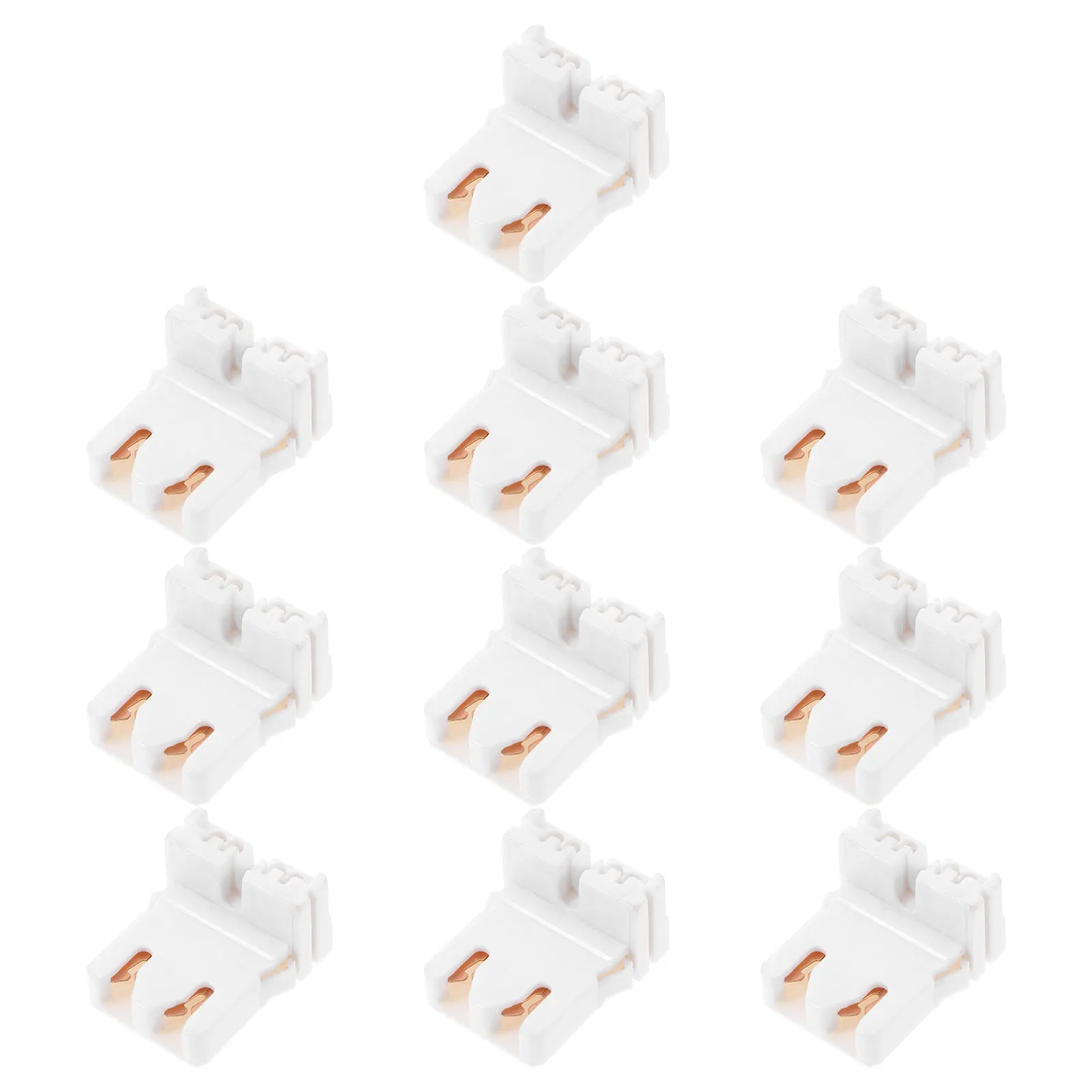 

10pcs Lamp Bracket Holder Batten LED Light Mounting Clips Support Bulb Grille Fluorescent Tube Socket Frame Tools Parts