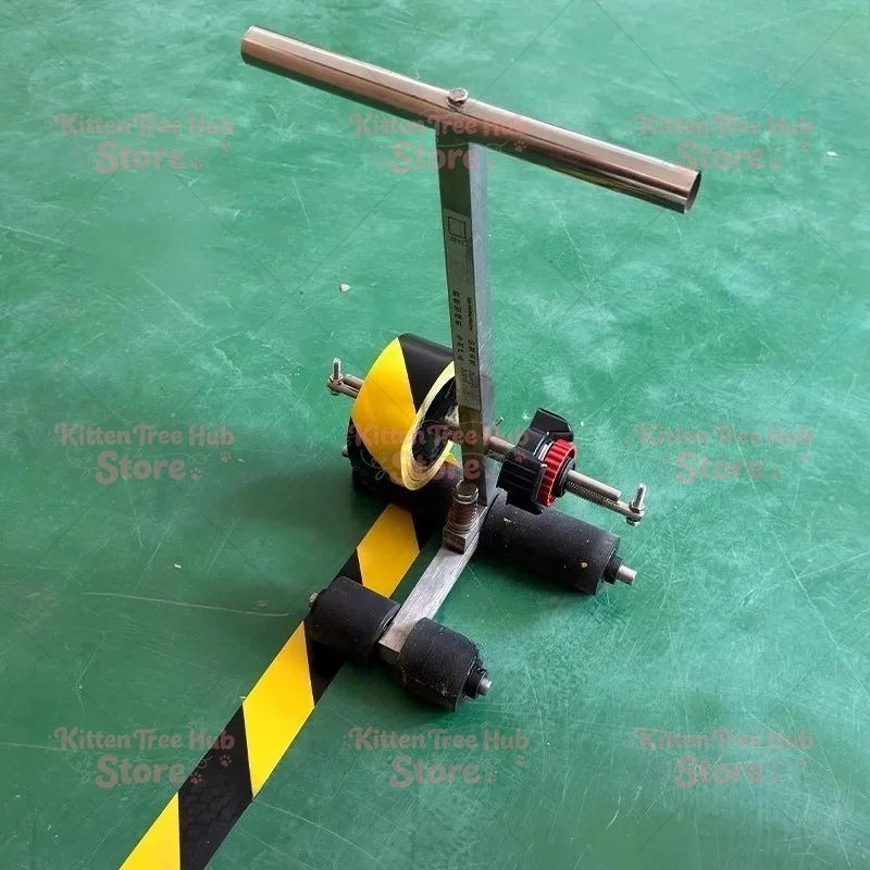 Tape quick marking machine warehouse cordon court parking space ground marking sticker