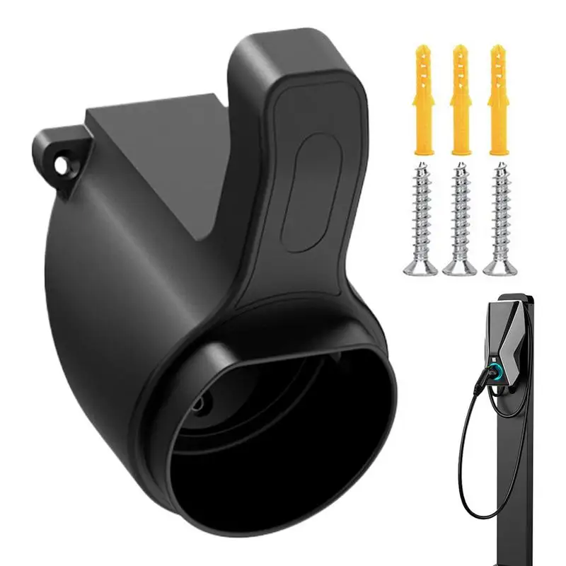 

Ev Charger Holder Ev Charger Holster Heavy Duty Connector Organizer Stand For Garage Home Storage Travel