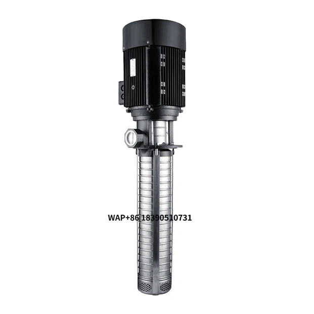 Immersed Water Pump Vertical Centrifugal Pump CNC Coolant Fluid Hydraulic Immersion Multistage Pump