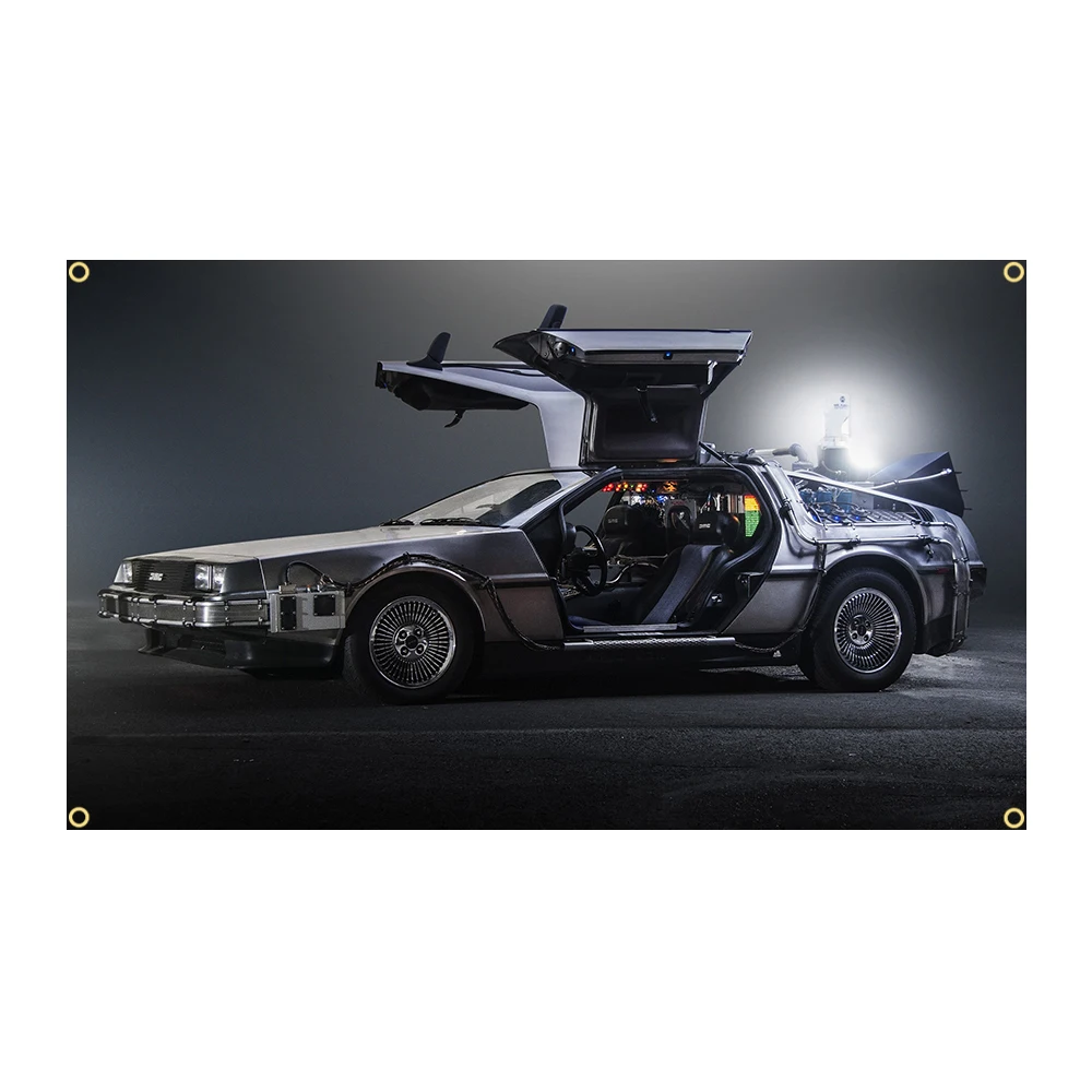 90x150cm Back To The Future Classic Movie Poster Flag Polyester Printed Decoration Banner Tapestry