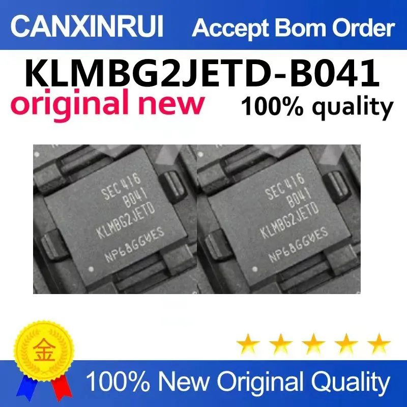 KLMBG2JETD-B041 BGA153 EMMC 32G 5.1 version chip storage memory new