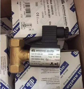 giuliani anello Gas Solenoid Valve GSAV015 230V 50-60Hz-28VA GSAV402R GSAV502R GSAV652R GSAV802R GSAV1002R