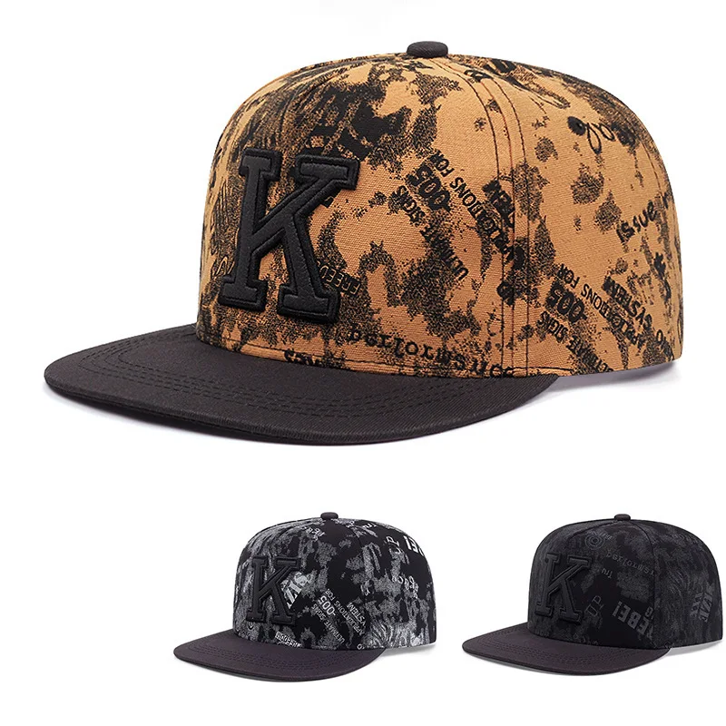 

Unisex Snapback Hats Adjustable Embroidered Dad Hat Flat Bill Baseball Cap for Men Women