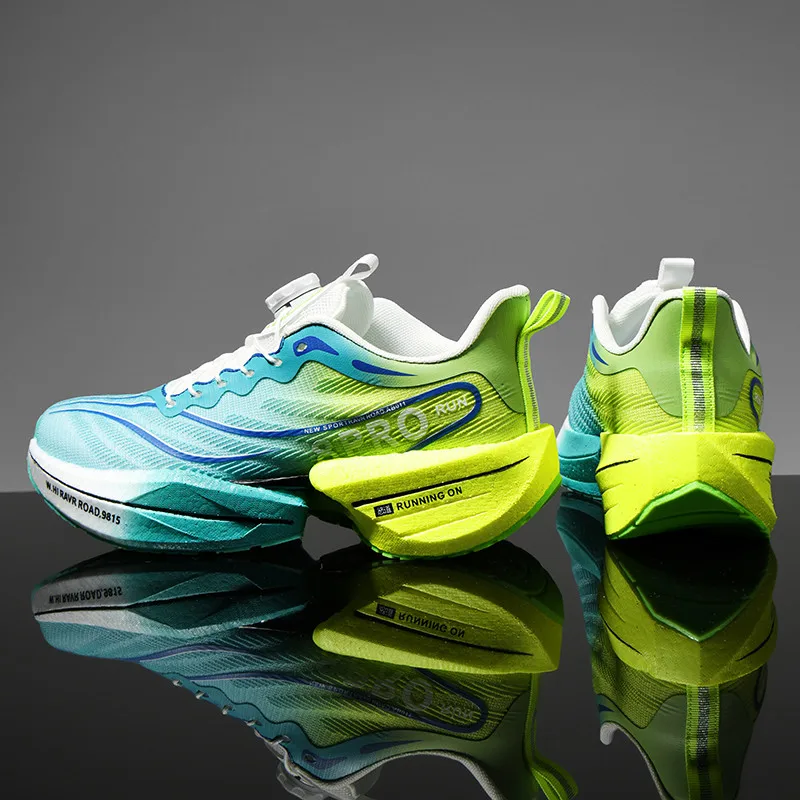 

Мужская спортивная обувь из углеродистой пластины, легкие амортизирующие марафонские кроссовки, мужские дышащие спортивные кроссовки с сеткой, мужские кроссовки