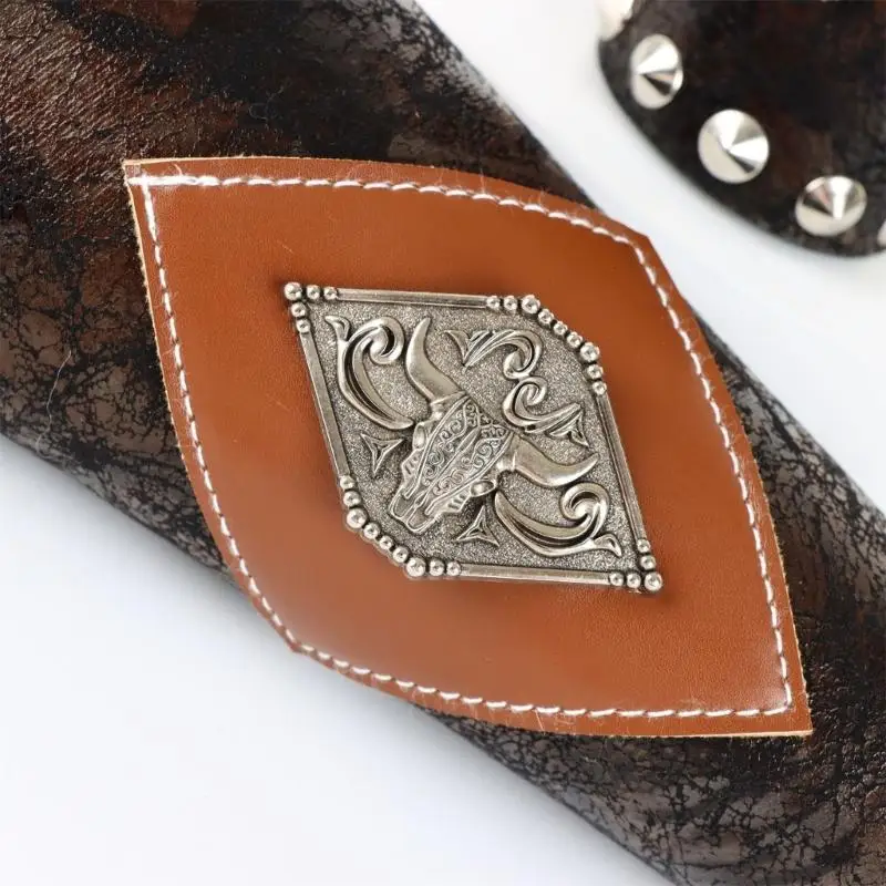 Đàn ông bracer cổ tay cho buổi chụp hình và sân khấu Totems Larp Bracer