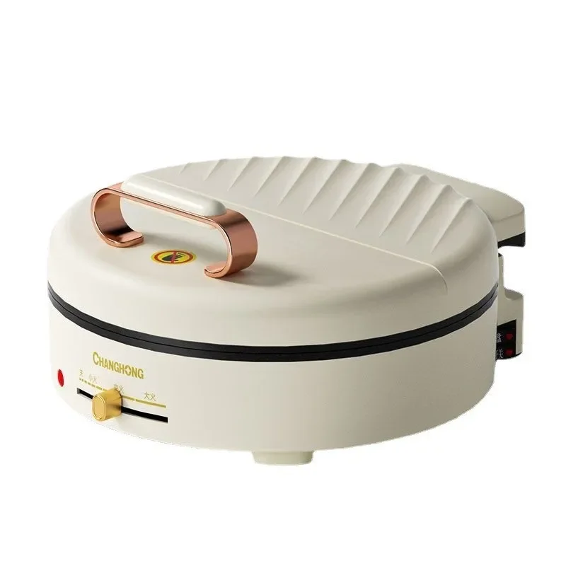 Electric Pancake Bowl Deepens Double-sided Heating Pancake Pot Breakfast Round Cake Machine Suspended Frying and Baking