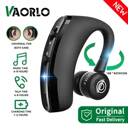 NEW V9 Bluetooth Earphone Long Standby Business Headphone HD Call Bluetooth Wireless Earbuds With MIC For iphone samsung Huawei