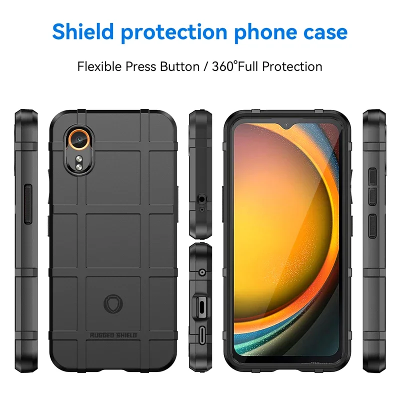 Armor Shockproof Phone Case for XCover 7 Soft TPU Slim Back Case for Samsung Galaxy X Cover 7 Cover for Samsung X Cover 7 Case