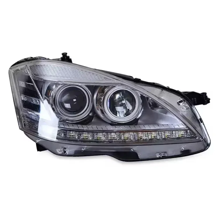 Autos Car Lighting Systems For Mercedes  S-Class W221 Headlamp Assembly 06-18 Old Modified New LED Daytime Running Light