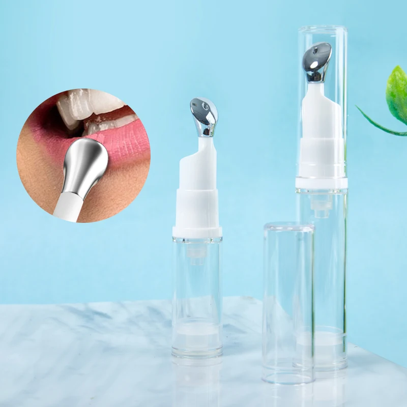 1/3PCS 5ml Empty Cosmetic Container For Eye Cream Massage Essential Refillable Bottle Lip Balm Metal Top Soft Tube