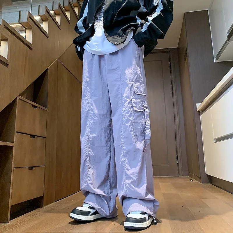 

Autumn new children's pants, spring and autumn trendy loose straight leg men's sports and casual pants