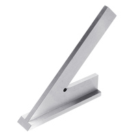 150x100mm 45 Degree Miter Angle Corner Ruler Stainless Steel Wide Base Gauge Woodworking Square Angle Measuring Tool