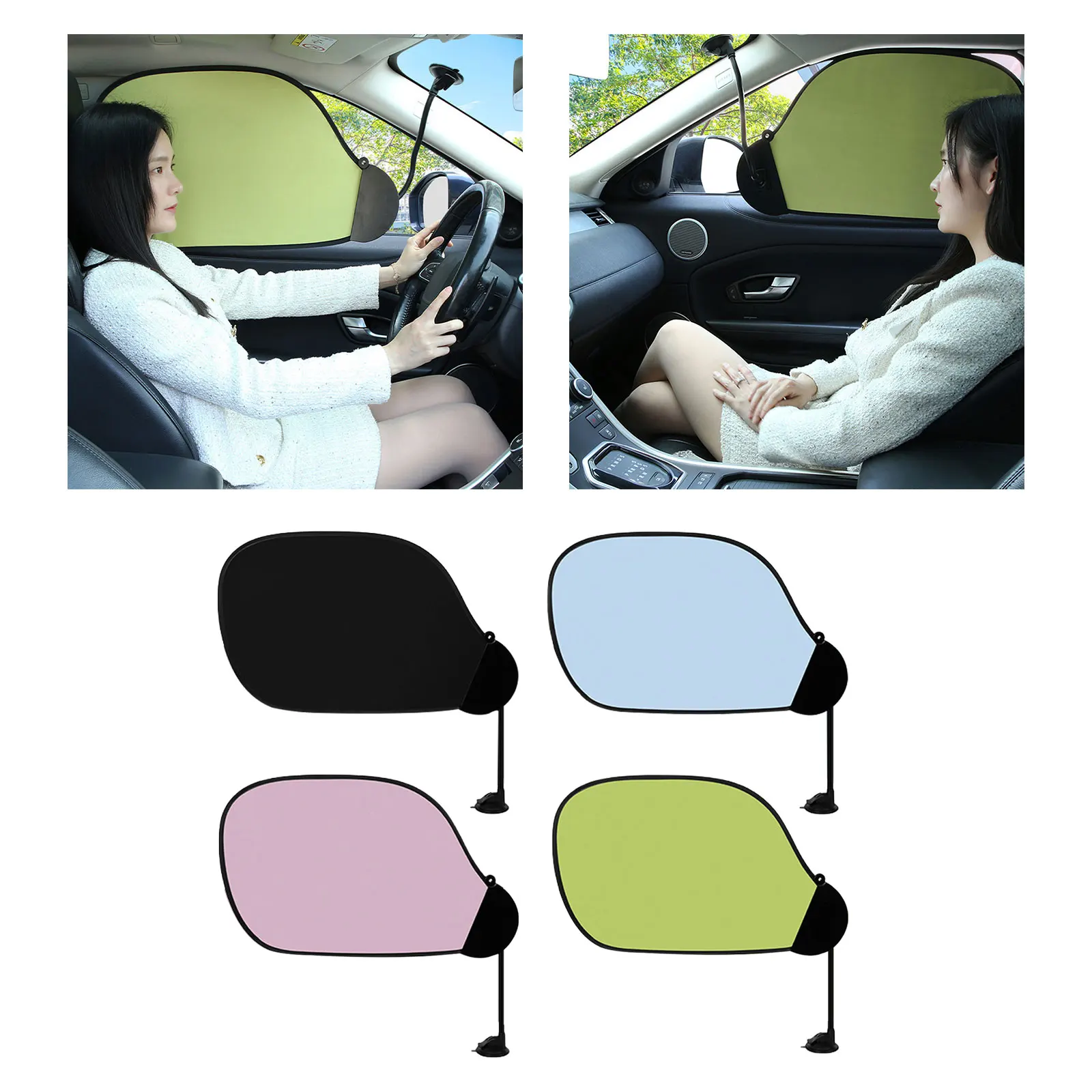 

Universal Car Side Window Sun Shade Cover with suction cup Windshield Side Window Protection Detachable Car Window Shade