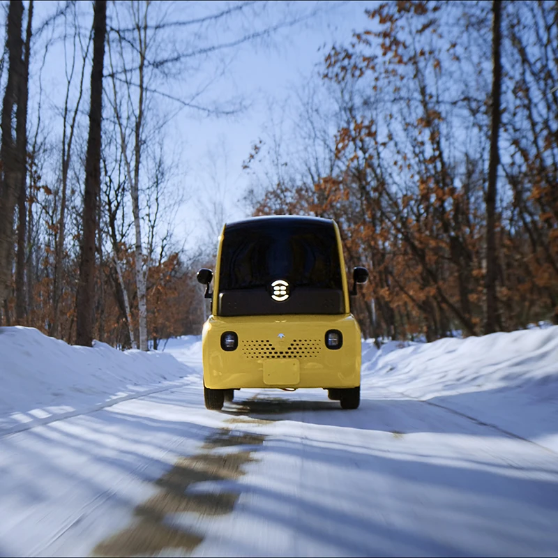 AstraUX mini electric car, futuristic smart urban vehicle