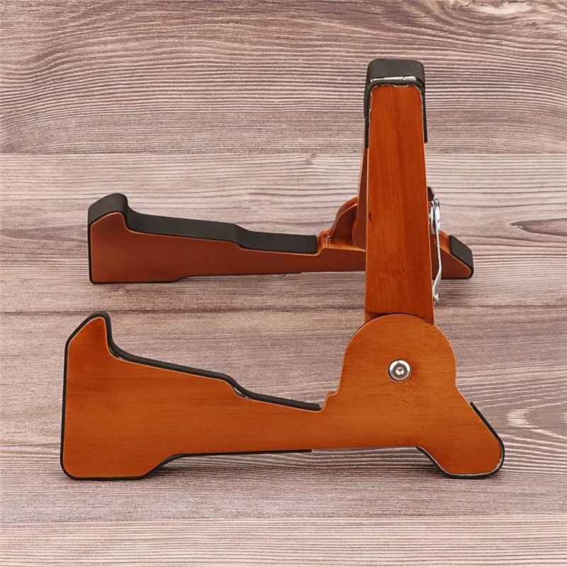 

ABVH-складная деревянная подставка для гитары, держатель, подходит для электрогитары, акустической гитары, укулеле, баса