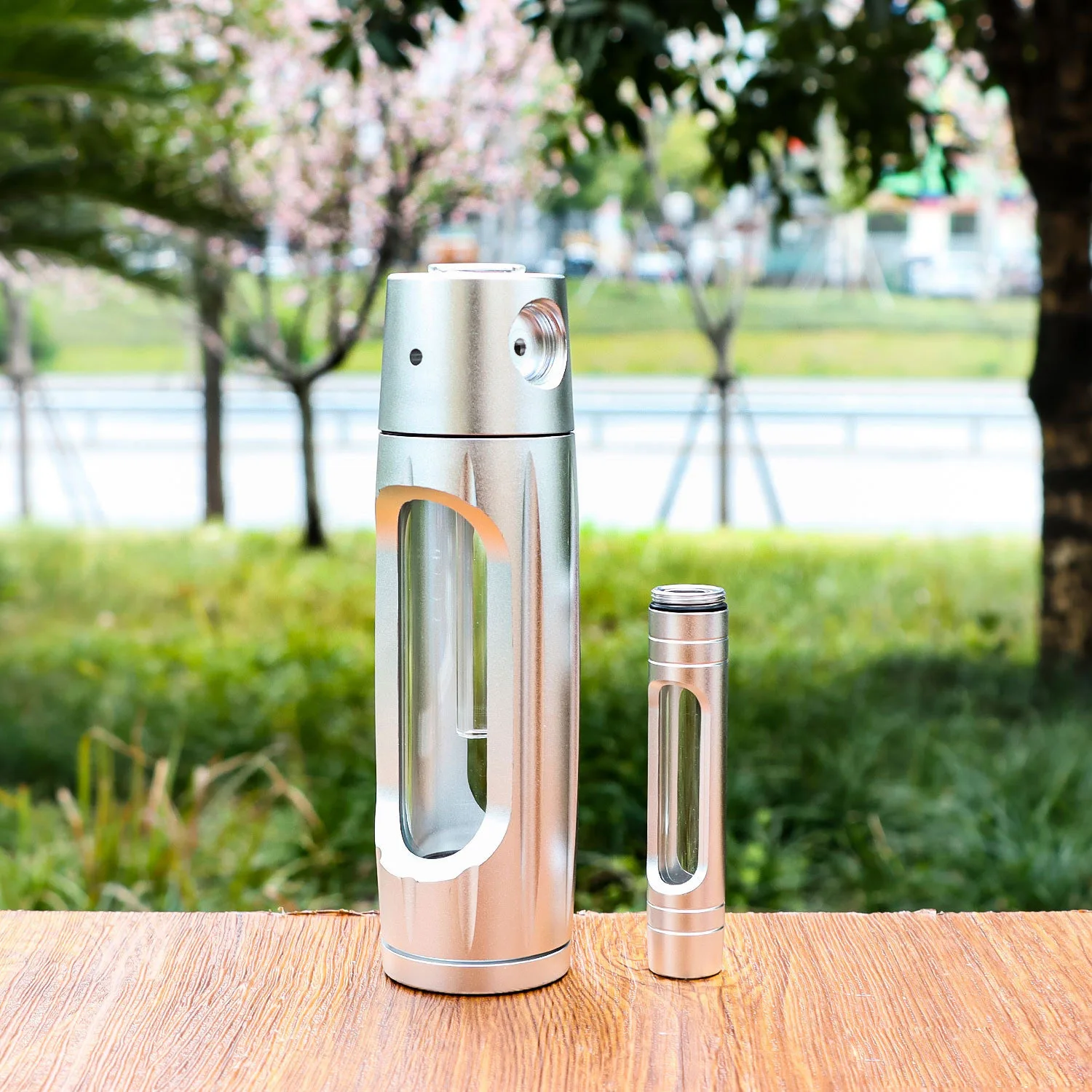 Portable Mini Hookah Metal Popular Bottle Water Pipe Shisha Health Metal Tobacco Filter Smoking Pipes Holder Sheesha Gift of Men view 5