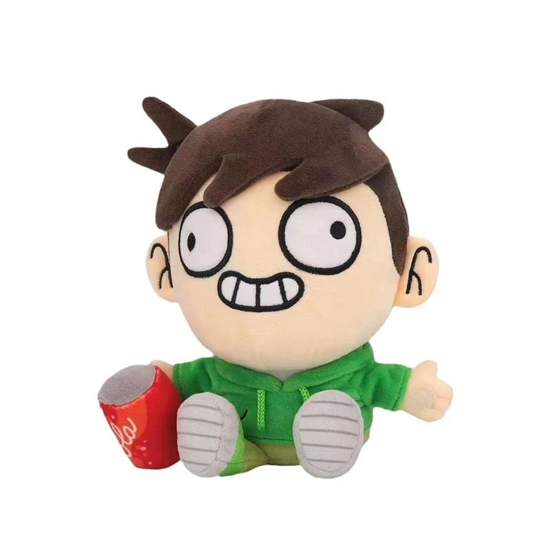 25cm New Eddsworld Tord Anime Plush Cartoon Edd Doll Indoor Home Decoration Soft Stuffed PP Cotton Toy Gift