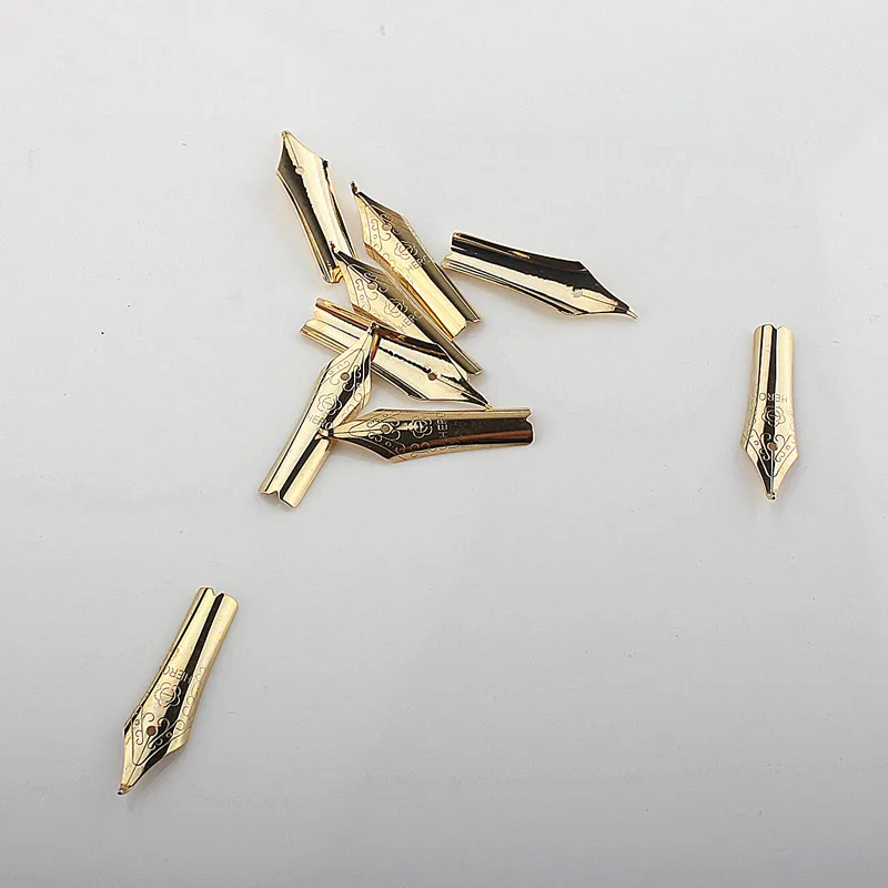 5PCS High Quality 26 Nib Fountain Pen F Nib Stainless Steel Fit for Most Fountain Pen International Standard SIZE 26 NIB