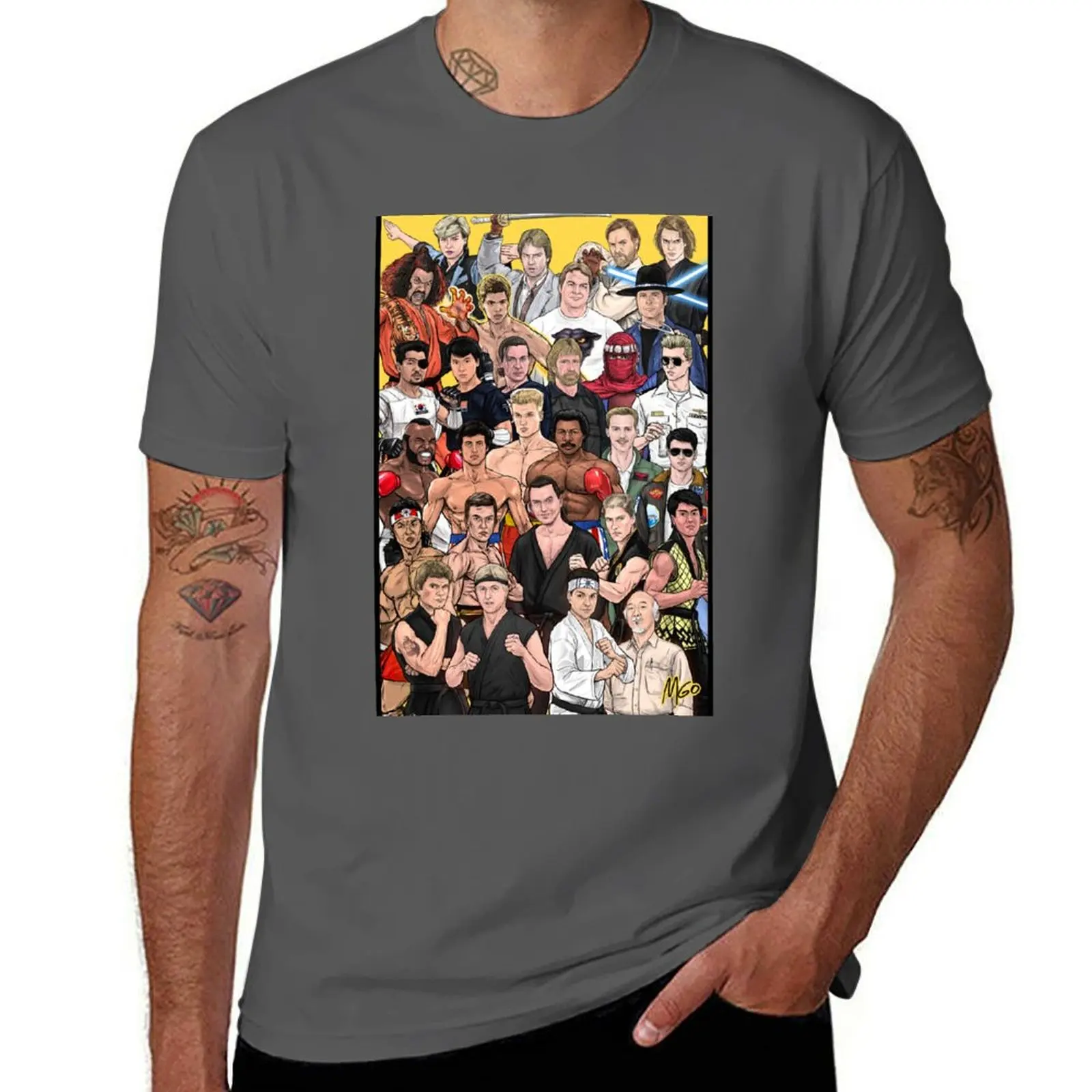 

Johnny & Daniel CKS4 Retro Icons T-Shirt man t shirt designer cotton tshirt 100% t shirts with prints T-Shirt