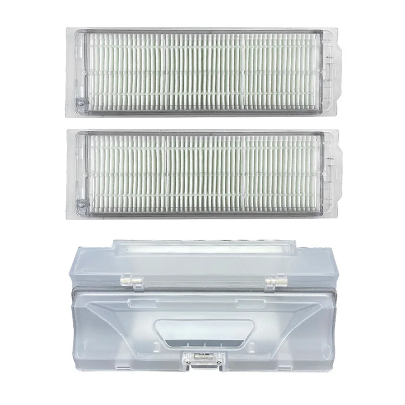 ABUD-Kotak Tempat Sampah untuk Xiaomi Mijia Mop 2 Lite Mop 2 Pro MJST1S MJST1SHW Penyedot Debu Filter Hepa Suku Cadang Rumah