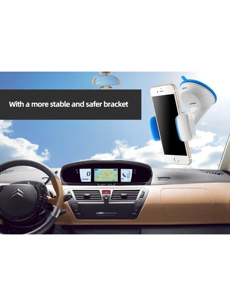 Auto Saugnapf Auto Halter Universal Einstellbare Winkel Handy Clip Für iPhone Huawei Samsung Xiaomi OPPO Smartphones – Detail 5