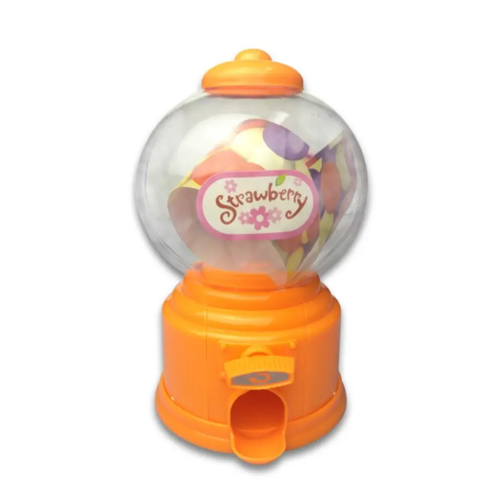 Portable Plastic Candy Machine 8 Colors Sweets Vending Bank Deposit Box Home Decor